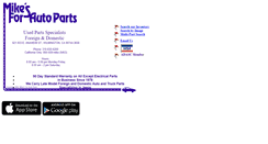 Desktop Screenshot of mikesforeignparts.com